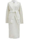 Hello Cashmere and Wool Waterproof Coat White - MAX MARA - BALAAN 2