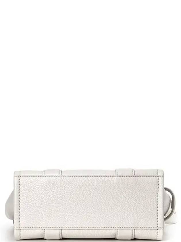 Small Leather Tote Bag White - MARC JACOBS - BALAAN 5