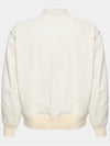 Jacket Pigment Coated Cotton Linen Blouson White JSMU420627 MU250200A - JIL SANDER - BALAAN 3