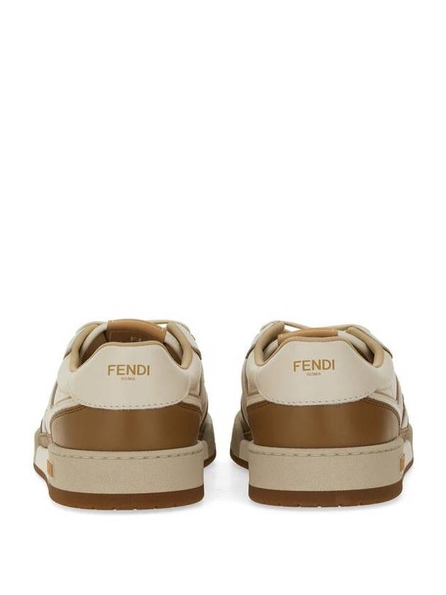 Match Low Top Sneakers Brown - FENDI - BALAAN 5