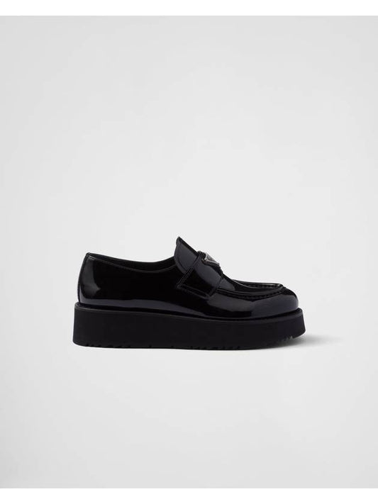 patent leather loafers black - PRADA - BALAAN 1