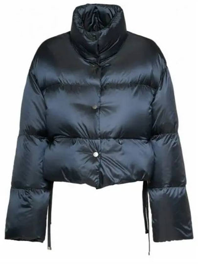 Tredi High-Neck Quilted Nylon Padding Navy - MAX MARA - BALAAN 2