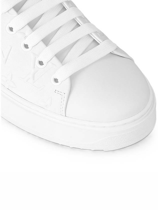 Time Out Monogram Tab Low Top Sneakers White - LOUIS VUITTON - BALAAN 6