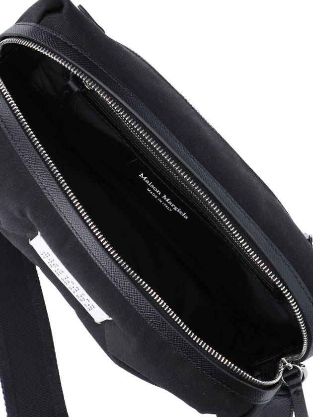 Logo Patch Glam Slam Sport Shoulder Bag Black - MAISON MARGIELA - BALAAN 6