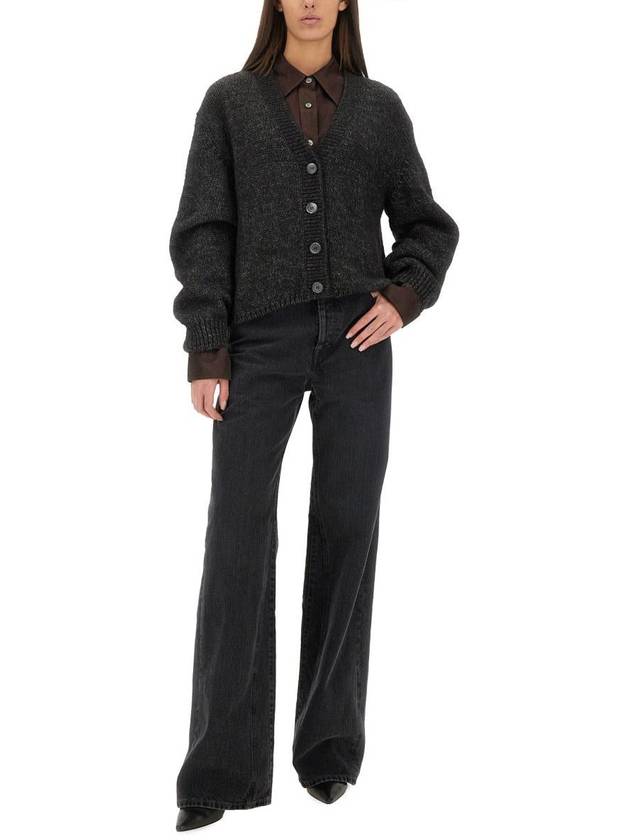 Academy Airy Alpaca Cardigan Black - OUR LEGACY - BALAAN 3