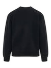 Le Gros Grain Logo Sweatshirt Black - JACQUEMUS - BALAAN 5