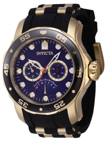 Invicta Pro Diver GMT Retrograde Quartz Blue Dial Men's Watch 46965 - INVICTA - BALAAN 1