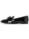 New Vara Plate Loafers Black - SALVATORE FERRAGAMO - BALAAN 4