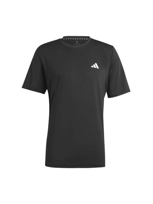 Train Essential Stretch Short Sleeve IC7413 Black R - ADIDAS - BALAAN 1