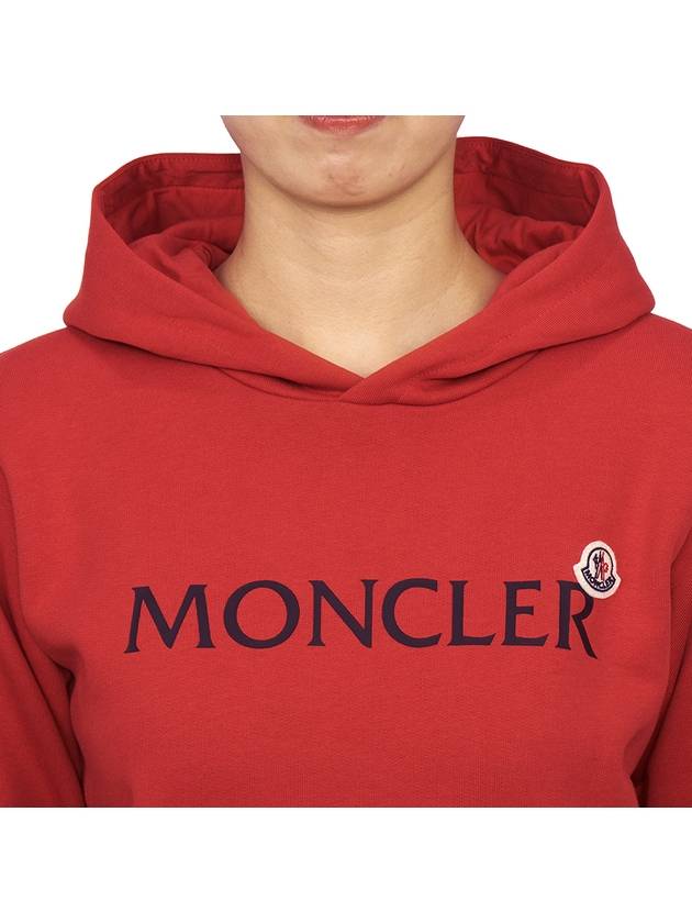 Kids brushed hoodie 8G00008 899PS 365 12A14A Adults can wear - MONCLER - BALAAN 5