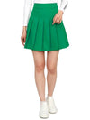 Women's Adina Golf Skirt Skirt Green - J.LINDEBERG - BALAAN 6