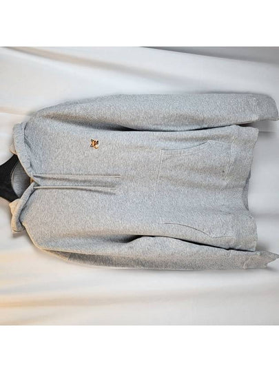 Fox Head Patch Regular Hoodie Grey - MAISON KITSUNE - BALAAN 2