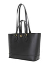 Ophidia Leather Tote Bag Black - GUCCI - BALAAN 3