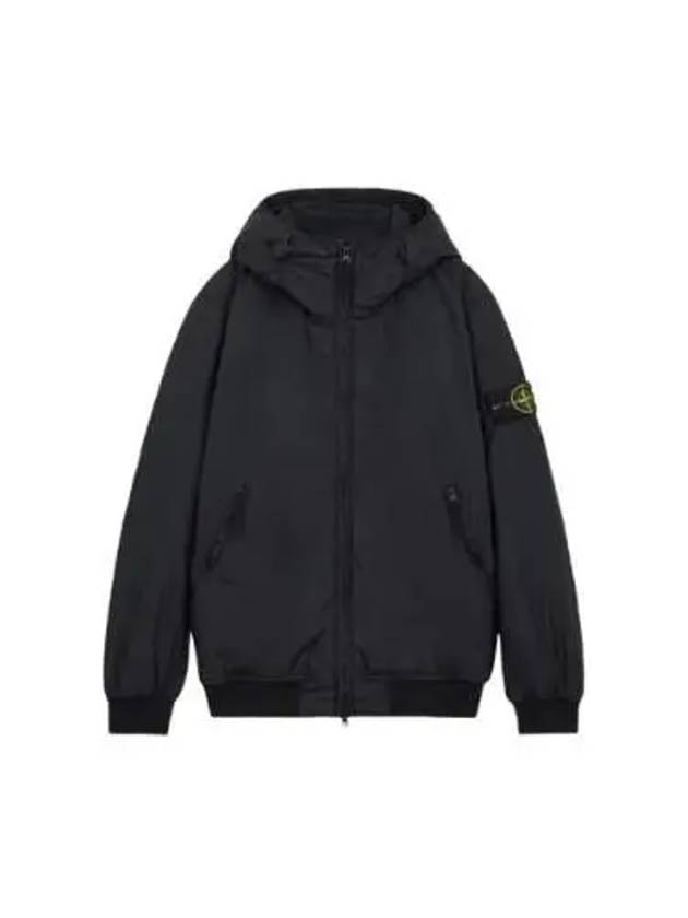 Crinkle Reps R NY Padding Black - STONE ISLAND - BALAAN 2