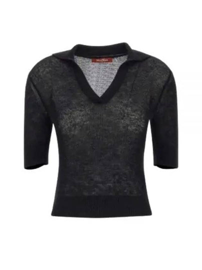 Pablo Knit Top Black - MAX MARA - BALAAN 2