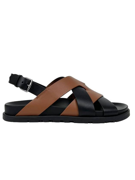 Men's Hercules Sandals Brown - HERMES - BALAAN 1