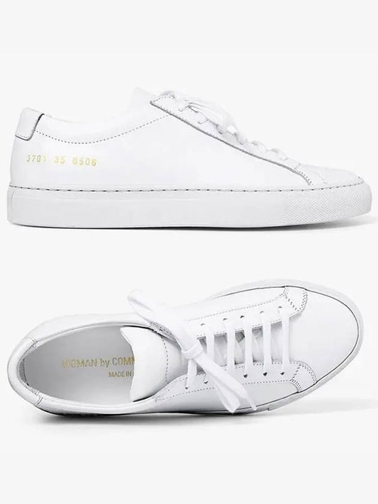 Original Achilles Low Top Sneakers White - COMMON PROJECTS - BALAAN 2