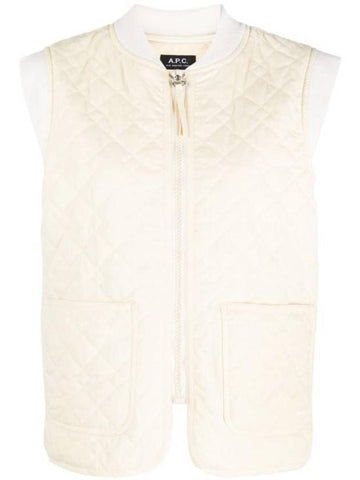 Emily Jacket Vest Vanilla - A.P.C. - BALAAN 1