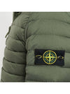 Loom Woven Down Chambers Stretch Nylon Padding Green - STONE ISLAND - BALAAN 6