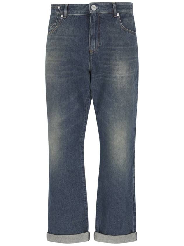 23 fw Blue Denim Used Jeans BH0MI044DD936KD B0480941163 - BALMAIN - BALAAN 2