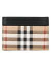 Vintage Check Card Wallet Beige - BURBERRY - BALAAN 2