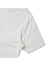 Embroidered Logo Cotton Short Sleeve T-Shirt White - CP COMPANY - BALAAN 5