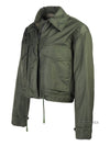 Women s Foglia Crop Jacket 003 - MAX MARA - BALAAN 3