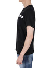 International Cotton Short Sleeve T-Shirt Black - BARBOUR - BALAAN 4