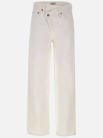 Criss Cross Upsized Straight Jeans White - AGOLDE - BALAAN 2