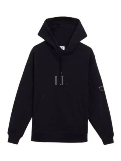 Diagonal Raised Fleece Hoodie Black - CP COMPANY - BALAAN 2