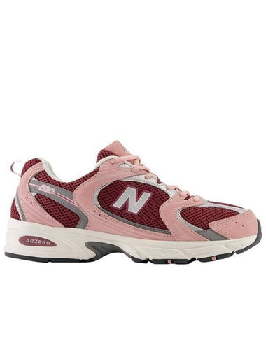 530 Low Top Sneakers Pink Burgundy - NEW BALANCE - BALAAN 1