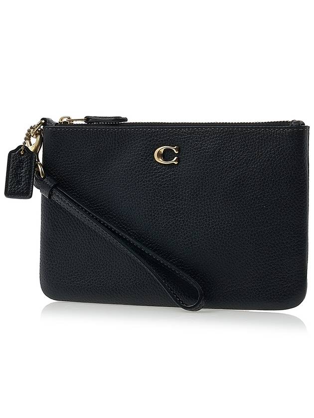 Women s Small Wristlet CH818 BLACK - COACH - BALAAN 2