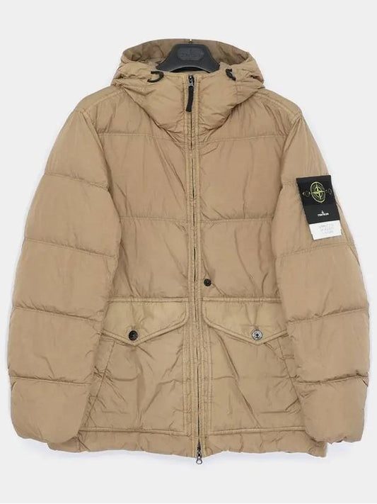 Crinkle Reps Re-Nylon Down Padding Beige - STONE ISLAND - BALAAN 2