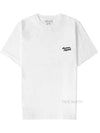 Handwriting Logo Cotton Short Sleeve T-Shirt White - MAISON KITSUNE - BALAAN 2