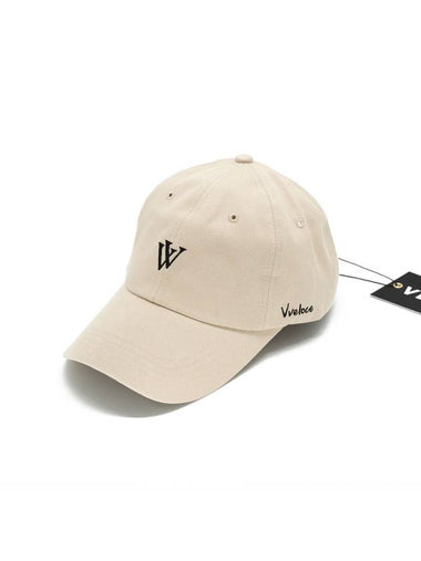 DV Soft Fit Ball Cap Beige - VVELOCE - BALAAN 1