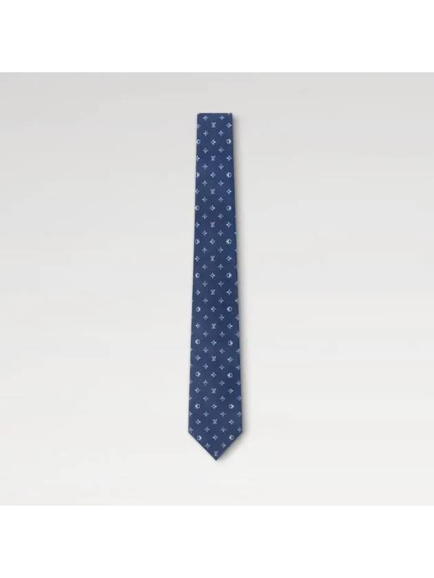 Men's Monogram Eclipse Tie Blue - LOUIS VUITTON - BALAAN 2