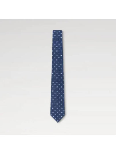 Men's Monogram Eclipse Tie Blue - LOUIS VUITTON - BALAAN 2