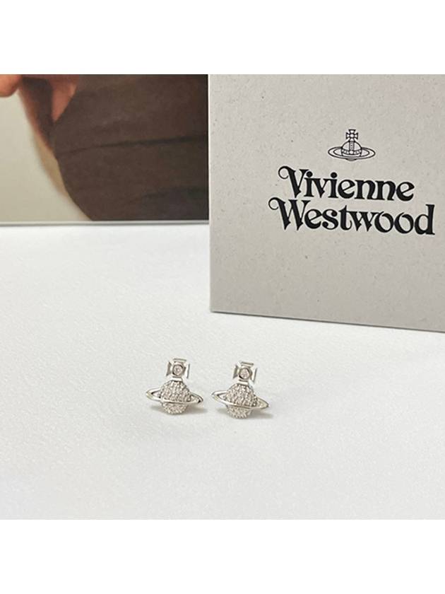 Tamia Earrings Silver - VIVIENNE WESTWOOD - BALAAN 5