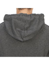 Logo Tape Hoodie Grey - HUGO BOSS - BALAAN 7