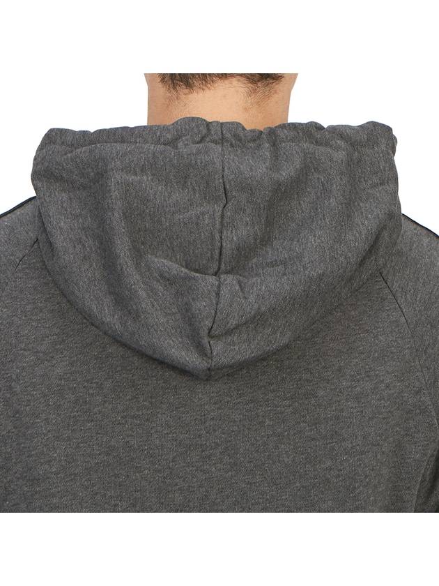 Logo Tape Hoodie Grey - HUGO BOSS - BALAAN 7