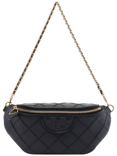 Fleming Soft Convertible Belt Bag Black - TORY BURCH - BALAAN 2