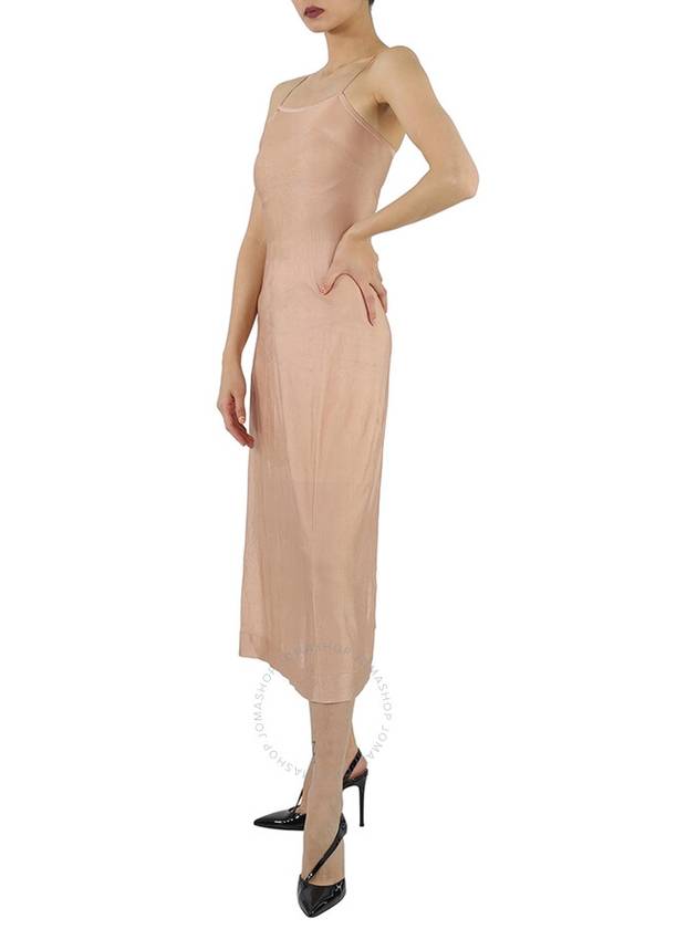 Alaia Ladies Rose Spaghetti Straps Midi Dress, Size 36 (US Size 4) - ALAIA - BALAAN 2