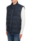 Paisley Padding Vest Navy - ETRO - BALAAN 4