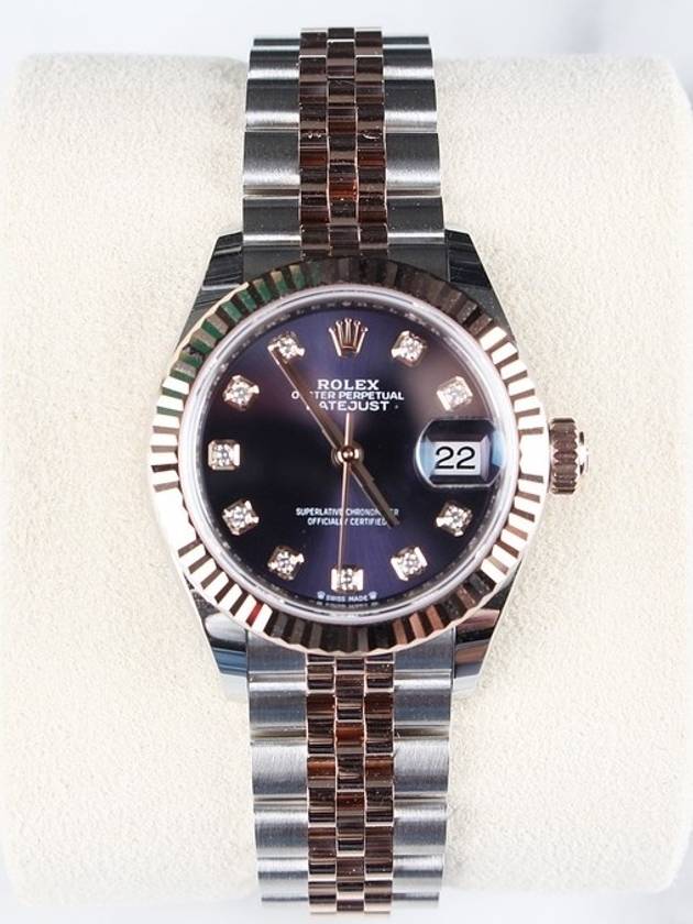 Datejust28 Aubergine 10P 20 Years - ROLEX - BALAAN 1