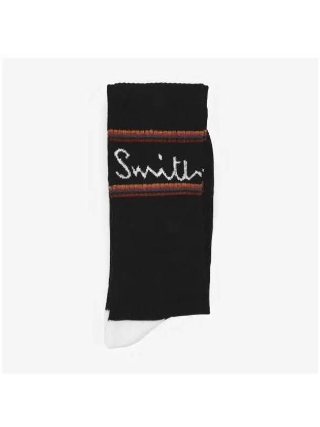 Intarsia Knit Logo Socks 3 Pack Set - PAUL SMITH - BALAAN 4