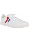 Plimsoll Canvas Low Top Sneakers White - CELINE - BALAAN 3