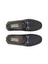 Gancini Ornament Driving Shoes Black - SALVATORE FERRAGAMO - BALAAN 3