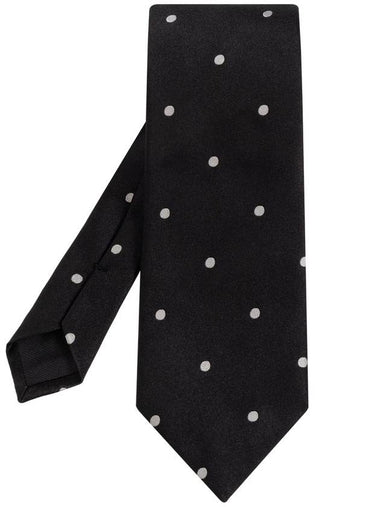 Tom Ford Silk Tie, Men's, Navy Blue - TOM FORD - BALAAN 1