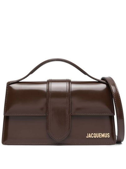 Le Grand Bambino Flap Cross Bag Midnight Brown - JACQUEMUS - BALAAN 2