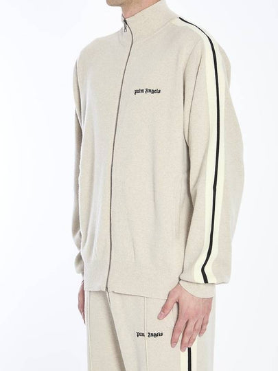 Track Jacket In Wool And Cashmere - PALM ANGELS - BALAAN 2